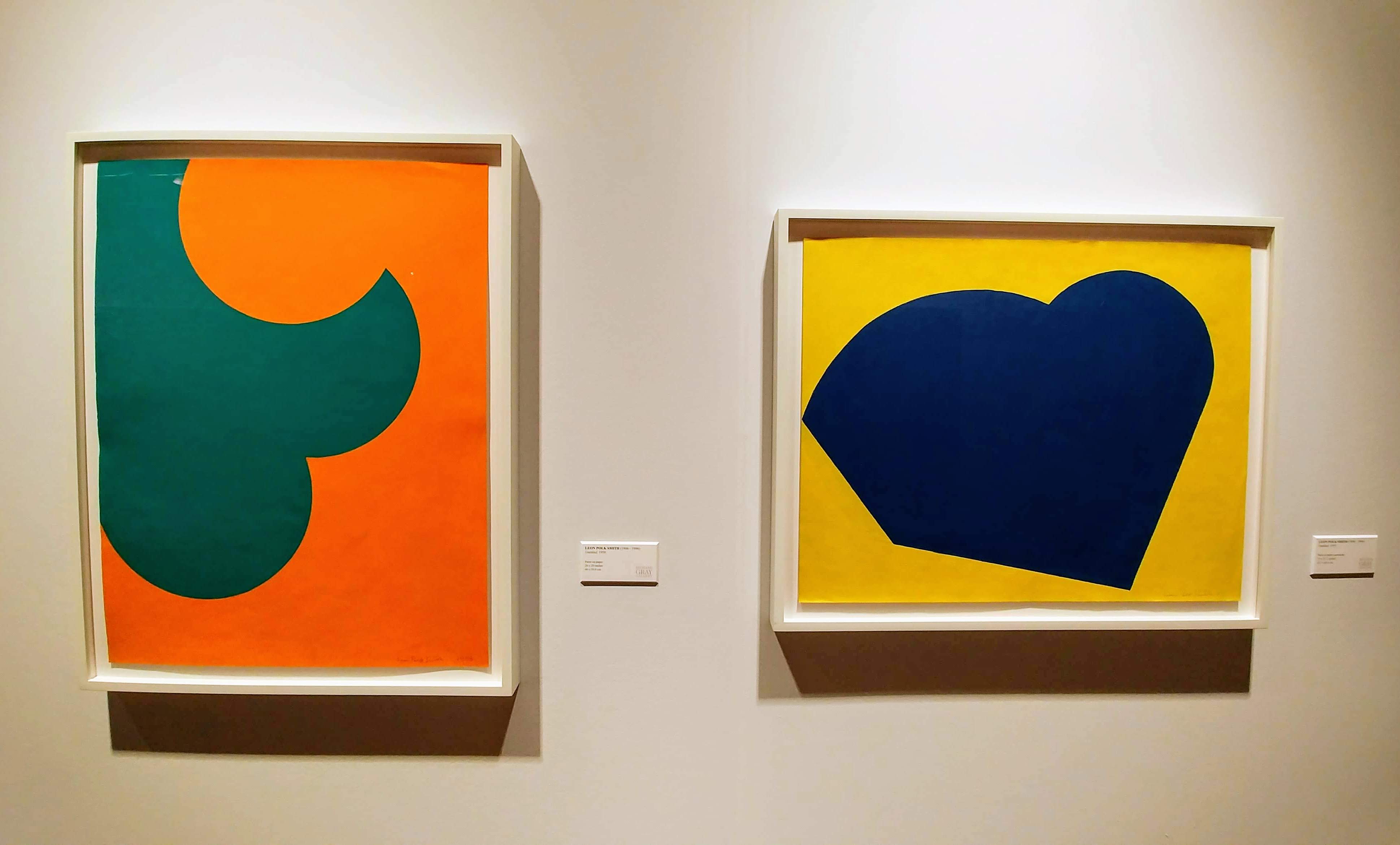 Untitled, 1948 ©Leon Polk Smith with Stephan Gray Gallery, Chicago. Framed by Seaberg.