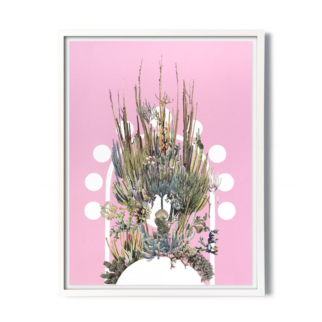 The Dreaming, 2018. By Stephen Eichhorn. Collage on archival paper.