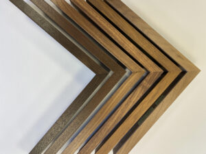 Finished corner picture frame profiles made at our Chicago studio. Artmill Group 840 N. Milwaukee Ave, Chicago, IL Seaberg Framing, Armand Lee, Artifact Services, Prints Unlimited Gallery, Princeton Framing and Gallery, The Frame Forum, Corporate Artworks Chicago Austin