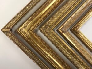 A collection of Gilded Drawing Picture Frame Profiles, Closed Corners Frames. Custom Picture Frames, Museum Quality Custom Framing, Artmill Group. Seaberg Framing, Artifact Services, Armand Lee, Princeton Frame and Gallery, Prints Unlimited Gallery, Armand Lee